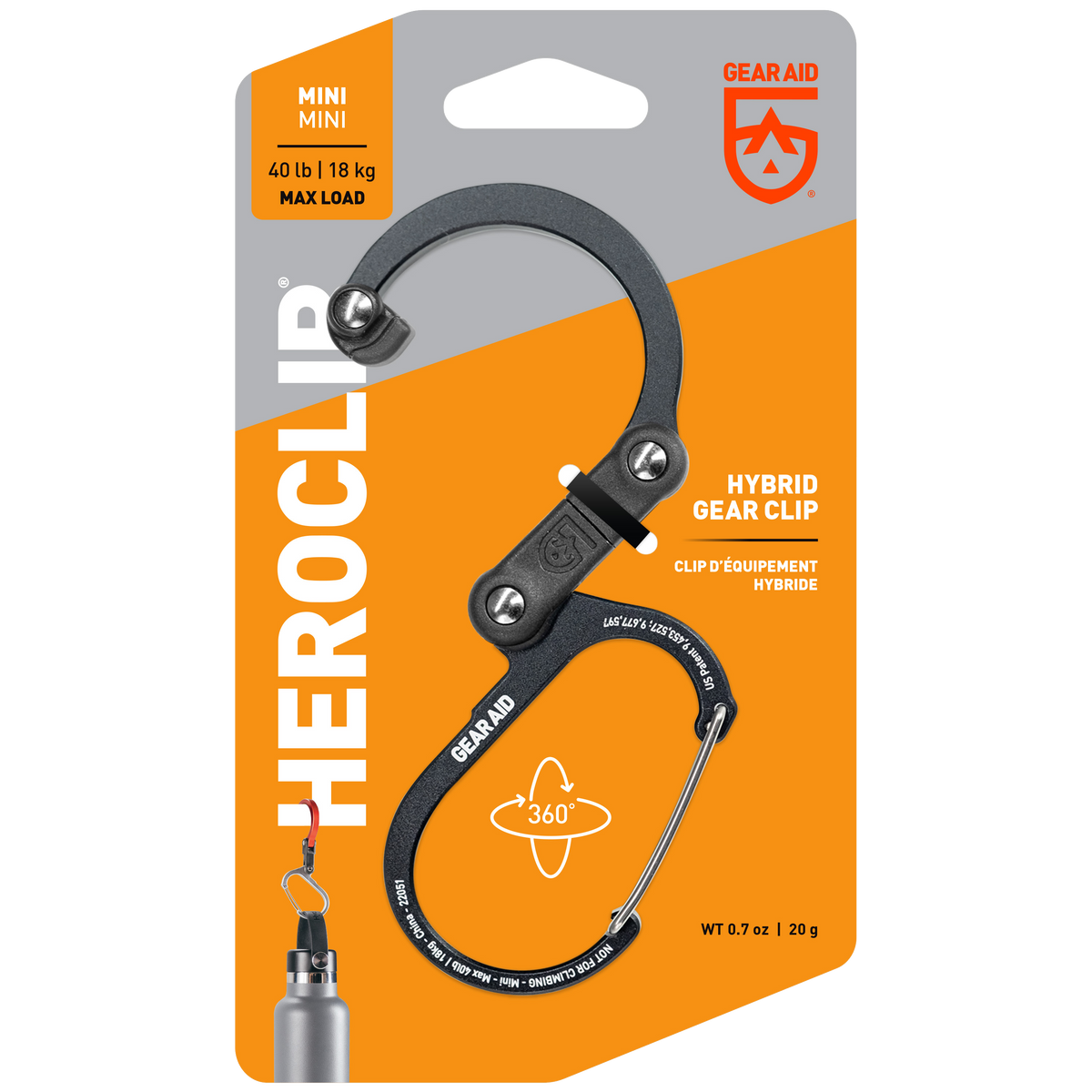 Gear Aid Heroclip Mini - Astrolabe Outdoors - image 4