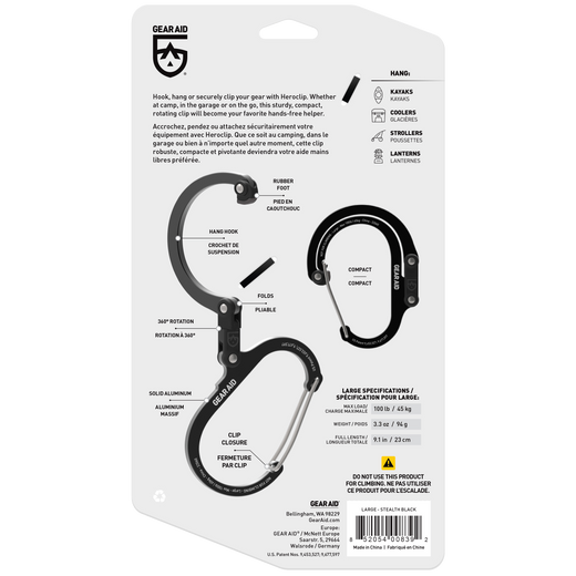 Gear Aid Heroclip Large - Astrolabe Outdoors - image 3