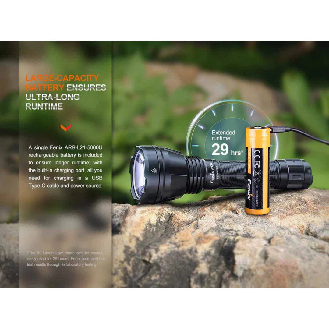 Fenix HT32 Rechargeable Torch With Red and Green LEDs - Astrolabe Outdoors - image 5