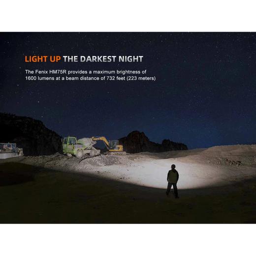 Fenix HM75R Rechargeable Headlamp - Astrolabe Outdoors - image 4