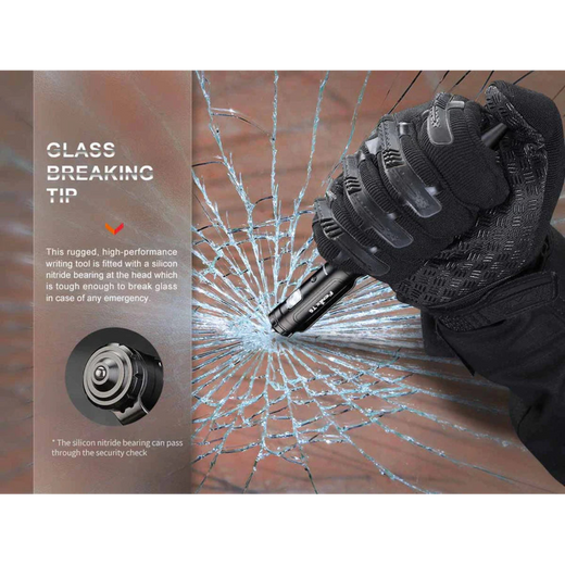 Fenix T6 Tactical Penlight - with glassbreaker - Astrolabe Outdoors - image 3