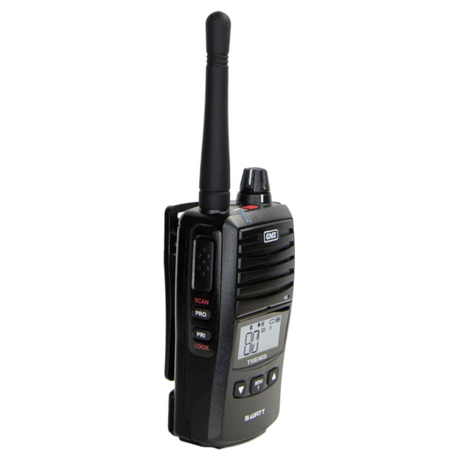 GME TX6165TP 5 Watt IP67 UHF CB Handheld Radio Twin Pack - Black - Astrolabe Outdoors - image 2