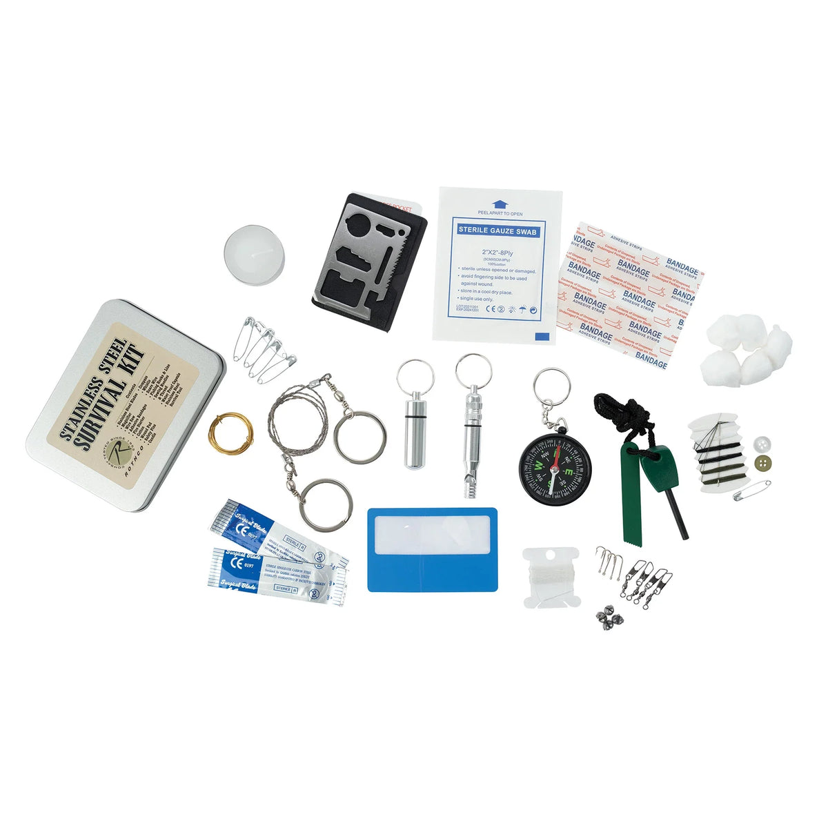 Rothco Survival Kit - Astrolabe Outdoors - image 3