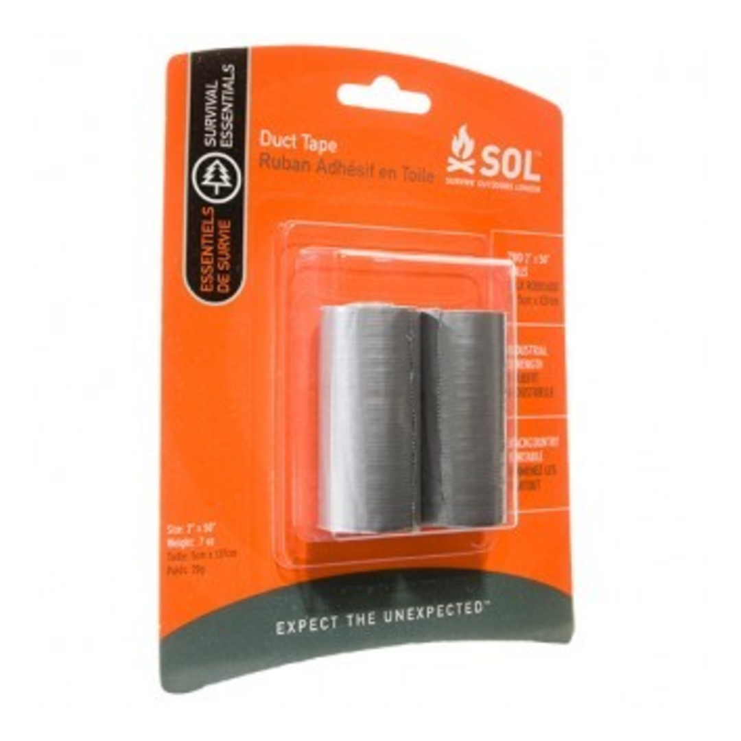 SOL Duct Tape, 2 x 50" Rolls - Astrolabe Outdoors - image 1
