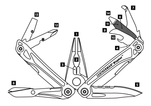 Leatherman Wingman - Astrolabe Outdoors - image 5