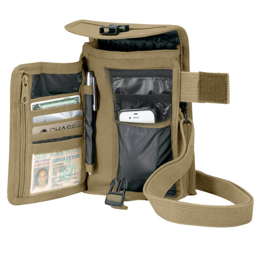 Rothco Canvas Travel Portfolio - Khaki - Astrolabe Outdoors - image 1