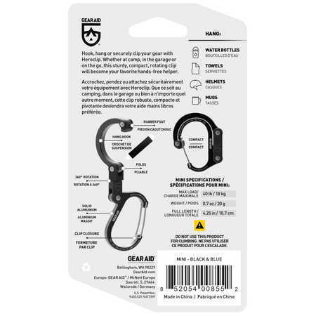 Gear Aid Heroclip Mini - Astrolabe Outdoors - image 6