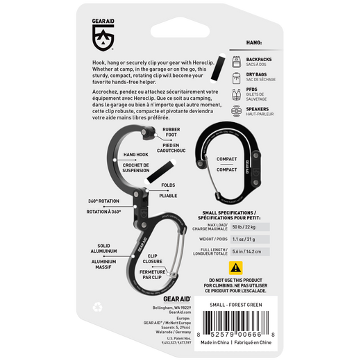 Gear Aid Heroclip Small - Astrolabe Outdoors - image 4