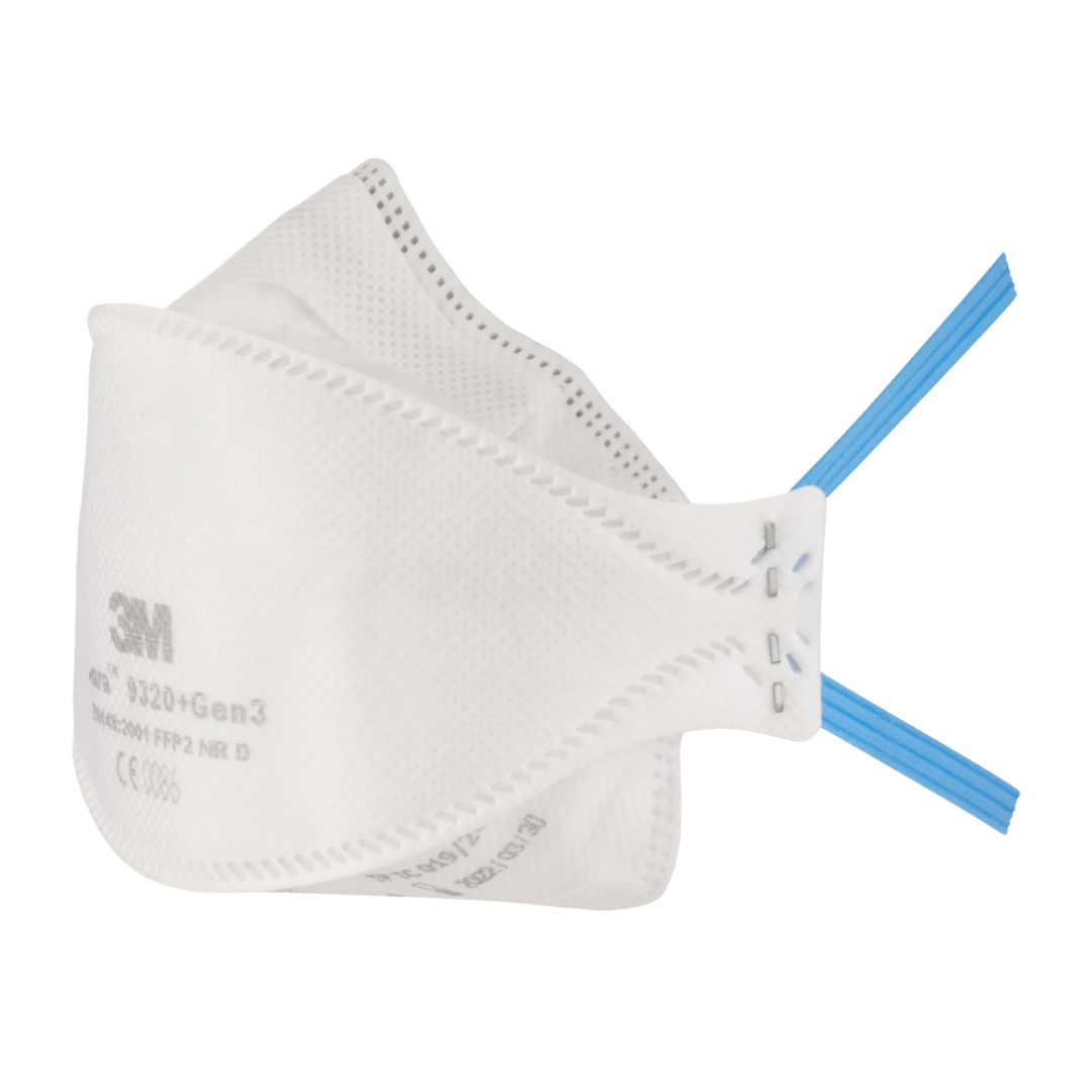 3M P2 Aura Particulate Respirator Flat Fold- 9320+ - Astrolabe Outdoors - image 1
