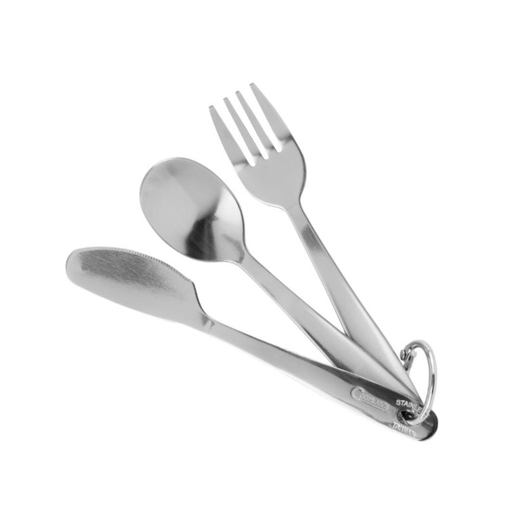 Coghlans Stainless Steel Cutlery Set - Astrolabe Outdoors - image 1