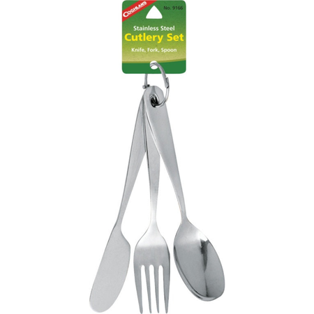 Coghlans Stainless Steel Cutlery Set - Astrolabe Outdoors - image 4