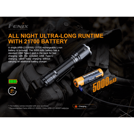 Fenix TK16 V2 - 3100 Lumen Tactical LED Torch with Glass Breaker - Astrolabe Outdoors - image 13