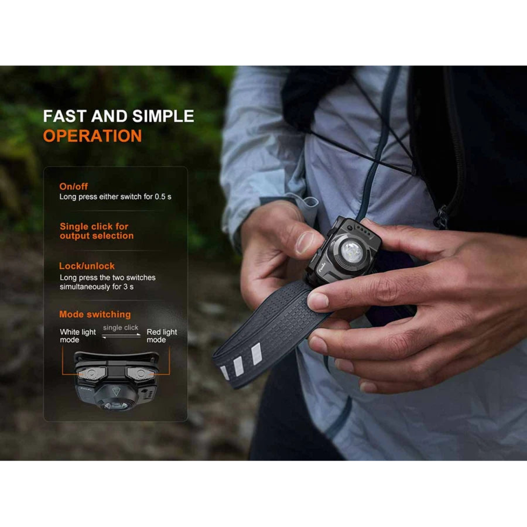 Fenix HL12R V2 Rechargeable Headlamp - Astrolabe Outdoors - image 4