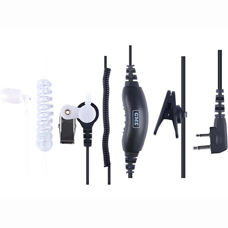GME Security Kit - Clear Ear Tube And Lapel Microphone - HS010 - Astrolabe Outdoors - image 1