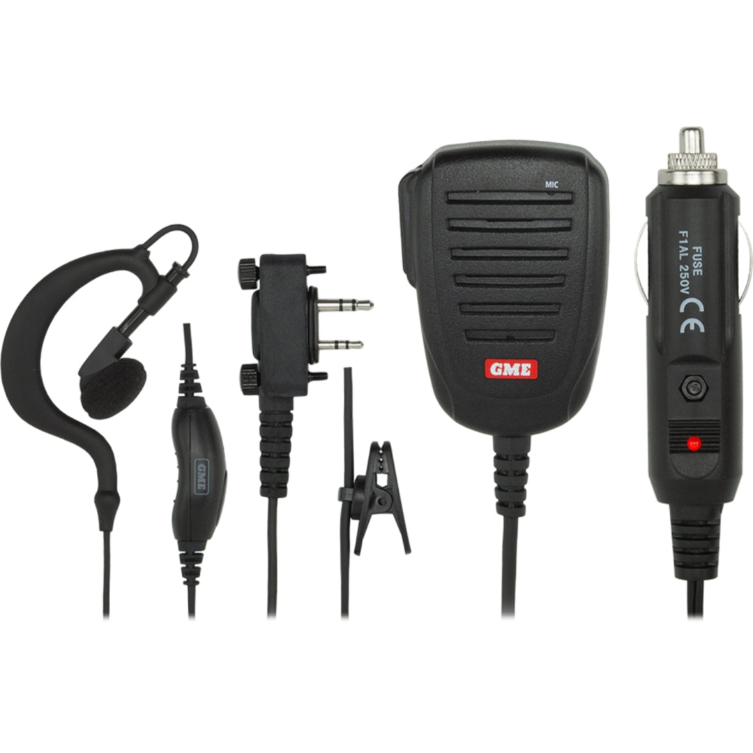 GME TX6165TP 5 Watt IP67 UHF CB Handheld Radio Twin Pack - Black - Astrolabe Outdoors - image 3