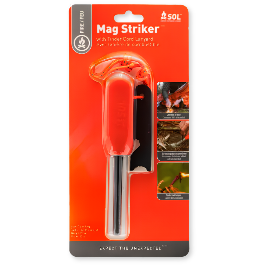 SOL Mag Striker with Tinder Cord - Astrolabe Outdoors - image 1