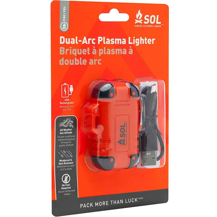 S.O.L Dual Arc Fuel-Free Lighter - Astrolabe Outdoors - image 1