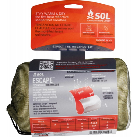 SOL Escape Bivvy OD Green - Astrolabe Outdoors - image 3