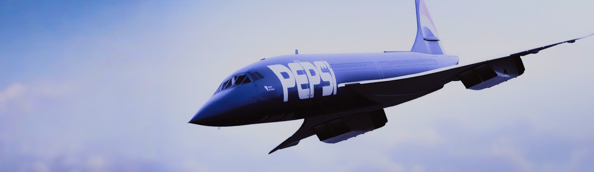 Diecast Model Aircraft 1:400 - Pepsi Concorde