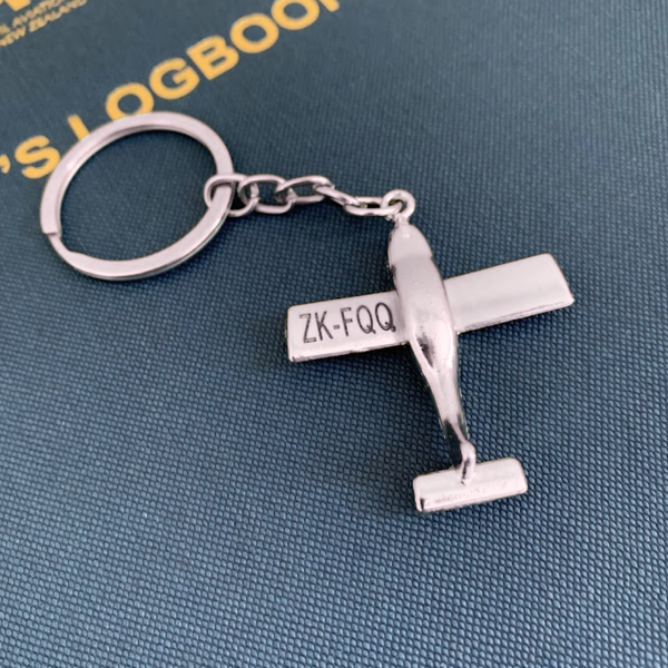 Aircraft Keychain Personalised With Your Registration