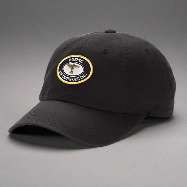 Boeing Airplane Company Logo Metal Emblem Hat