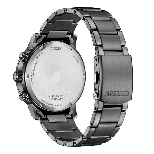 Citizen Eco-Drive Aviator Classic Sport Chronograph Grey - CA0847-88H