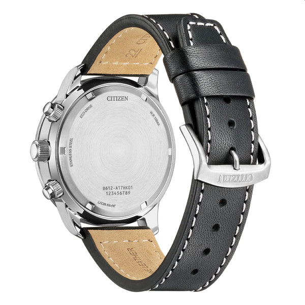 Citizen Eco-Drive Aviator Classic Sport Chronograph White - CA0880-07A