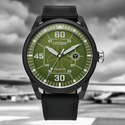 Citizen Eco-Drive Avion Pilot - AW1735-03X