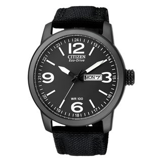 Citizen Eco-Drive Military Black - BM8475-34E Watches by Citizen | Downunder Pilot Shop