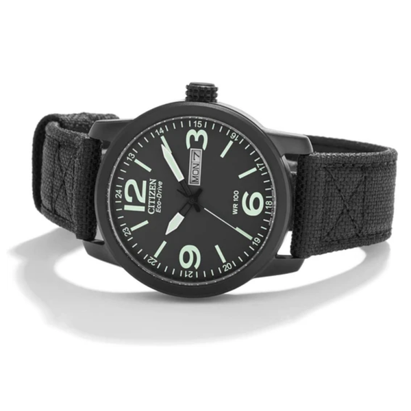 Citizen Eco-Drive Military Black - BM8475-34E
