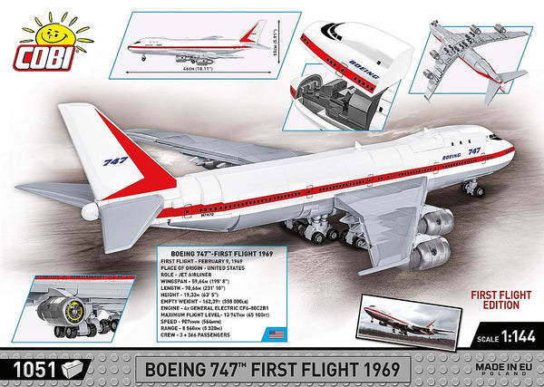 COBI 747 First Flight 1969