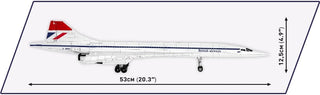 COBI British Airways Concorde - G-BBDG
