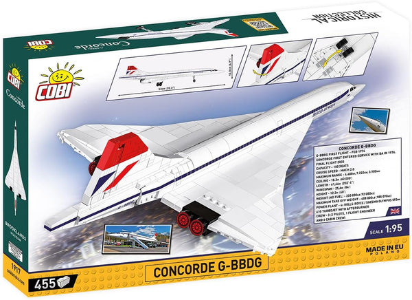 COBI British Airways Concorde - G-BBDG
