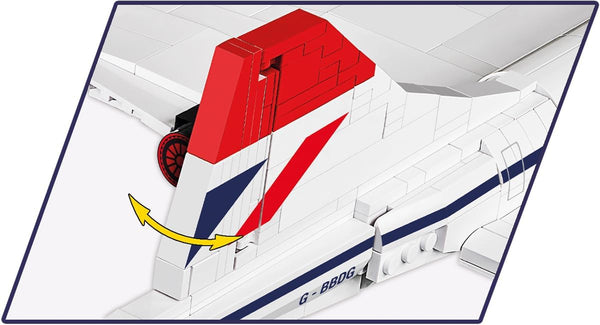 COBI British Airways Concorde - G-BBDG