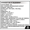 COBI Lockheed SR-71 Blackbird