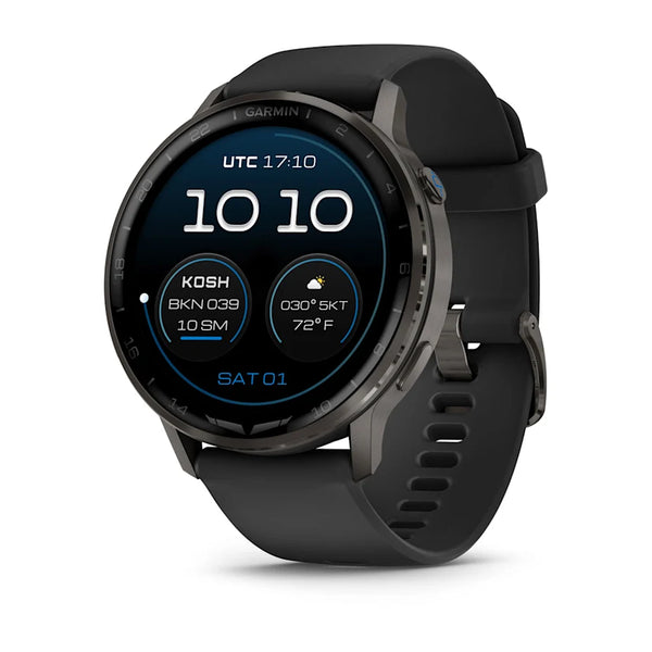 Garmin D2 Air X15 Aviator Smartwatch - Slate