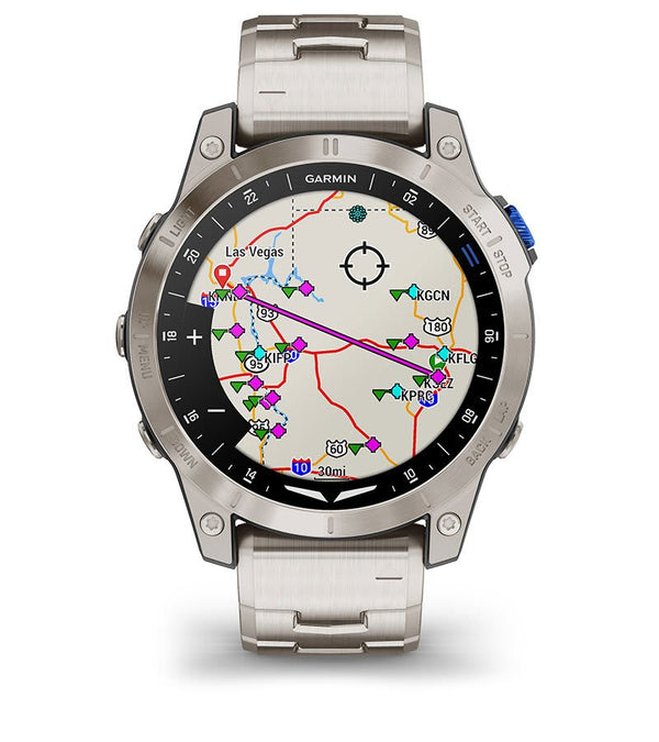 Garmin D2 Mach 1 Titanium - Pilot Watch Watches by Garmin Aviation | Downunder Pilot Shop