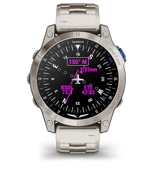 Garmin D2 Mach 1 Titanium - Pilot Watch Watches by Garmin Aviation | Downunder Pilot Shop