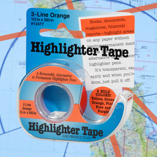 Highlighter Tape - Orange