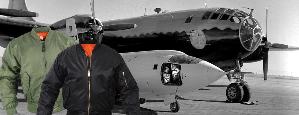 Chaqueta de vuelo MA-1 verde