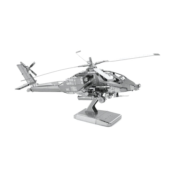 Metal Earth AH-64 Apache Helicopter-Metal Earth-Downunder Pilot Shop