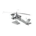 Metal Earth AH-64 Apache Helicopter-Metal Earth-Downunder Pilot Shop