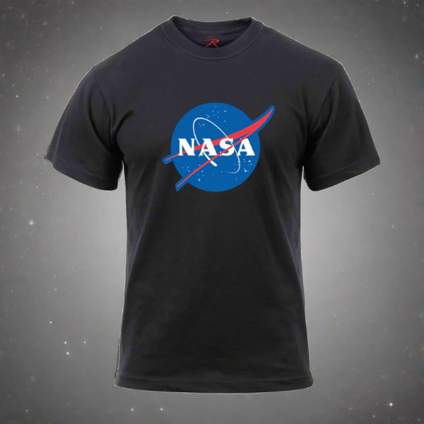 NASA Logo T-Shirt - Black
