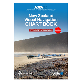 New Zealand AOPA Visual Navigation Chart Book 2025/26