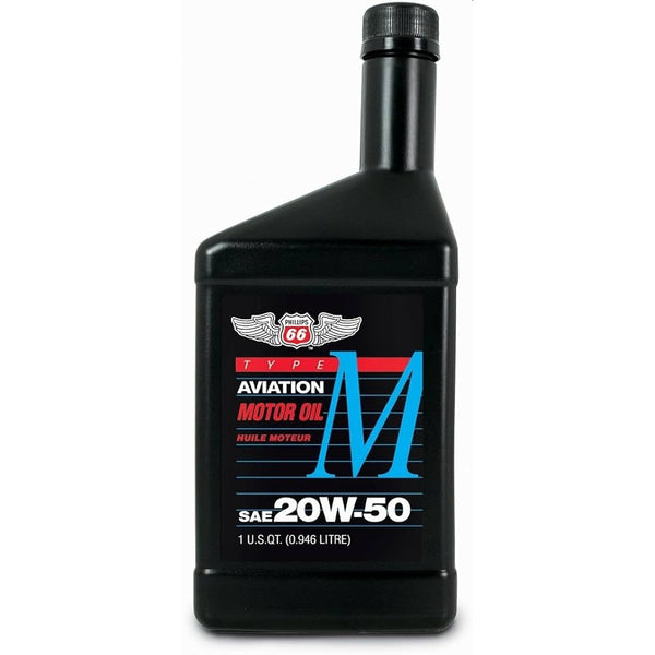 Phillips 66 Type M 20W-50 Aviation Oil - 1 Quart Aircraft Oil by Phillips | Downunder Pilot Shop