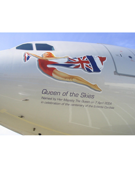 Planetag A340, Virgin Atlantic Keychains by Planetags | Downunder Pilot Shop