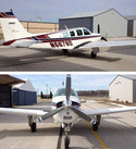 Planetag Beechcraft Bonanza A36 Keychains by Planetags | Downunder Pilot Shop