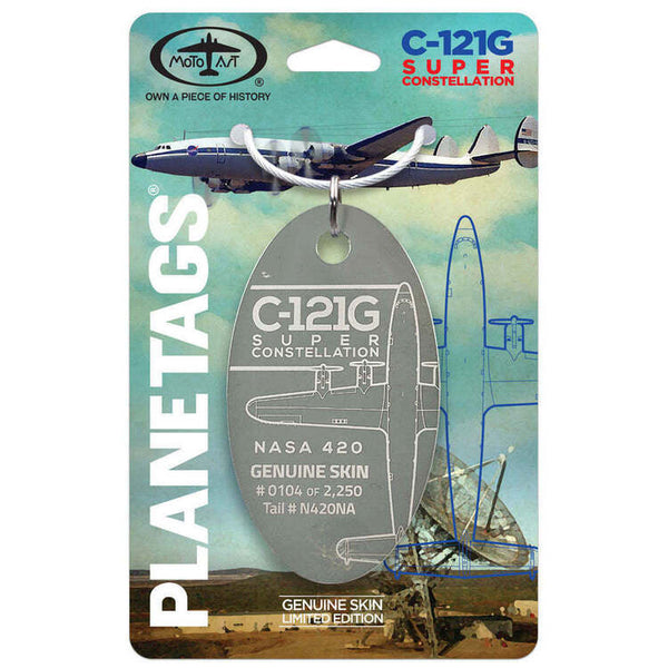 Planetag C121G Super Constellation N420NA Keychains by Planetags | Downunder Pilot Shop