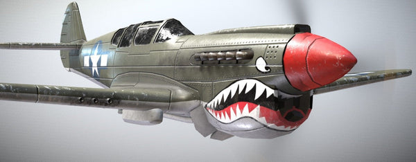 Planetag Curtiss P-40 Warhawk Background