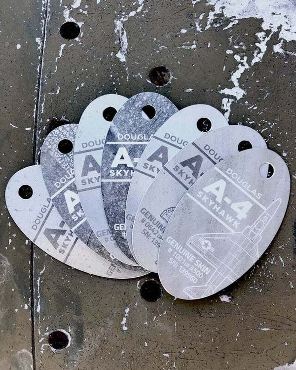 Planetag Douglas A-4 Skyhawk Keychains by Planetags | Downunder Pilot Shop